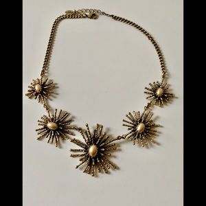 Ann Taylor Statement Necklace with pearls